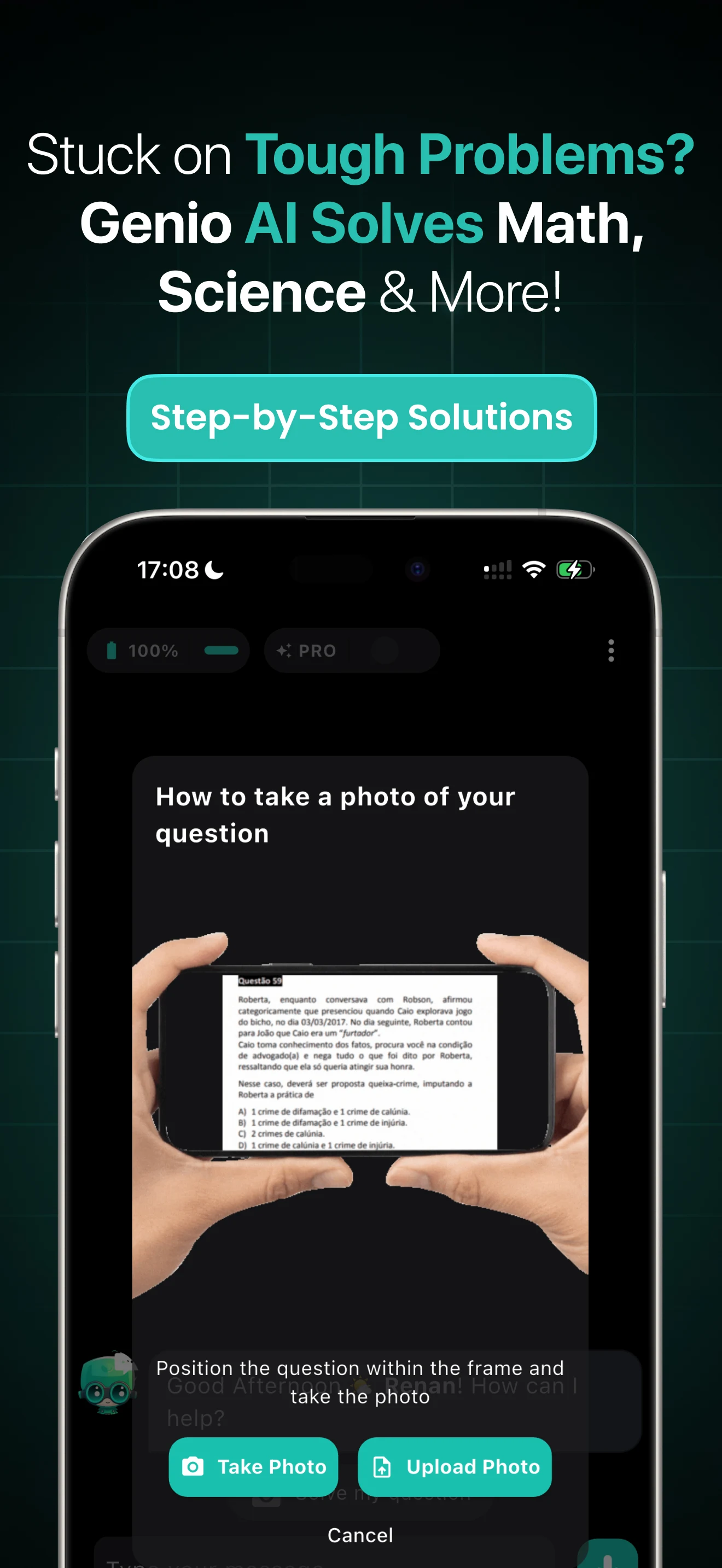 Genio AI: College Smart Tutor screenshot